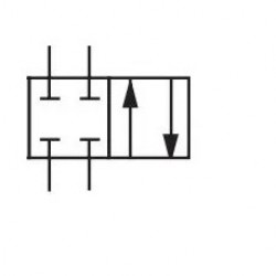 RH06271 - Elektromagnetni razvodnik, šema P, 24V