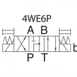 NG6 - Elektromagnetni razvodnik, šema W-P, 2 magneta, DC24V