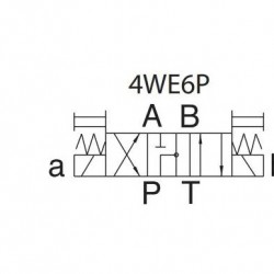 NG6 - Elektromagnetni razvodnik, šema W-P, 2 magneta, AC220V