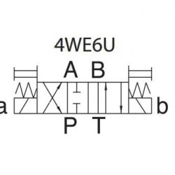 NG6 - Elektromagnetni razvodnik, šema W-U, 2 magneta, AC220V