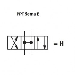 NG10 - Elektromagnetni razvodnik, šema E, 2 magneta, AC220V