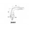PL-20491-16-05T-koleno 90, zenski navoj M16x1.5 za crevo 8mm