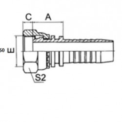 PL-22611-08-08-prav,zenski navoj 1/2 cola za crevo 12mm
