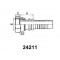 PL-24211-12-16-ORFS prav zenski navoj 1 3/16 cola za crevo 25mm