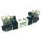 4V220-06 DC24V 1/8" 5/2 elek.razvodnik 2 bobine