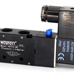 4V210-08 AC 220 elek.razvodnik 1/4" 5/2 1bobina