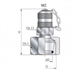 MERNI PRIKLJUCAK ZENSKI PTQ-01 M12X1,5 06L