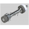 PW20 353 287 1-ZF 16 S 109(13,53) osovinica 287 mm sa lezajem