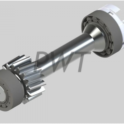 PW20 353 287 0-ZF 16 S 109(13,53) osovinica 287 mm