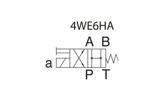 NG6 - Elektromagnetni razvodnik, šema X, 1 magnet, DC24V