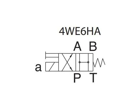NG6 - Elektromagnetni razvodnik, šema X, 1 magnet, DC12V