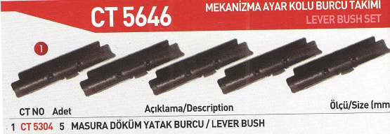 CT 5646-Caure nivelatora (SET)