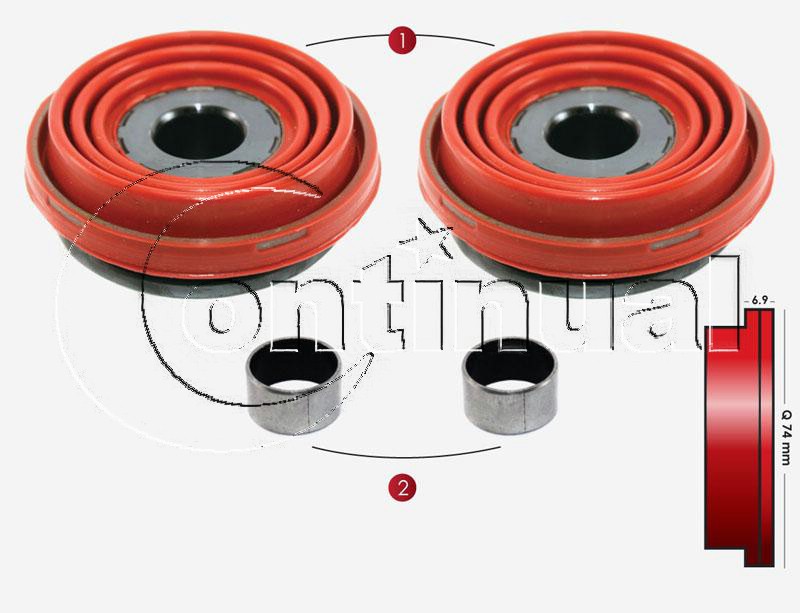 CT 5812-Set za kocione celjusti (Q74mm)
