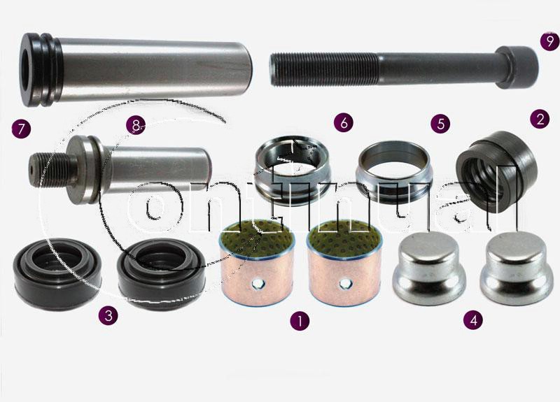 CT 3850-Set za kocne celjusti CT 3850-Set za kocne celjusti