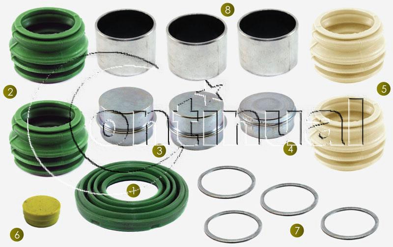 CT 7855-Set za remont celjusti (JEDAN KLIP)