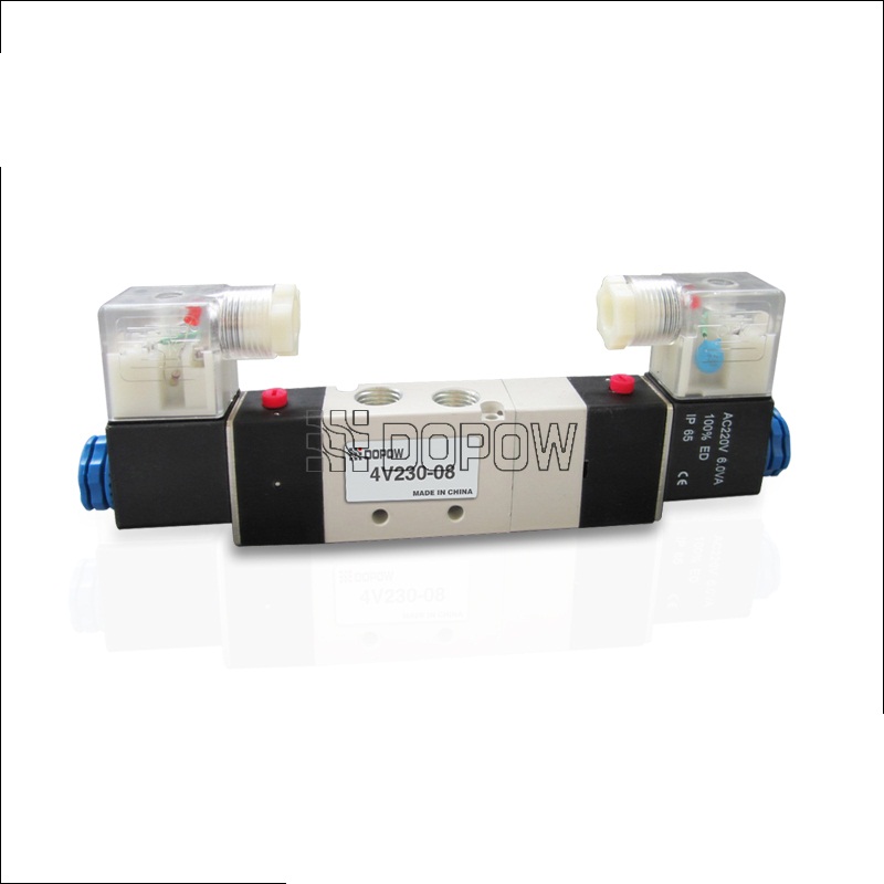 4V230-08-C- DC24V 1/4" 5/3 C elek. razvodnik 2 bobine zatvoren 4V230-08-C- DC24V 1/4" 5/3 C elek. razvodnik 2 bobine zatvoren