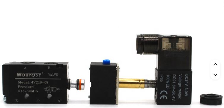 4V210-08 AC 220 elek.razvodnik 1/4" 5/2 1bobina 4V210-08 AC 220 elek.razvodnik 1/4" 5/2 1bobina