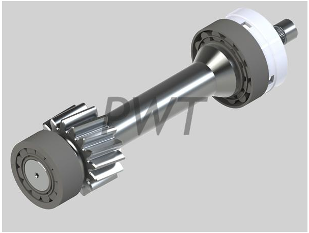 PW20 353 287 1-ZF 16 S 109(13,53) osovinica 287 mm sa lezajem