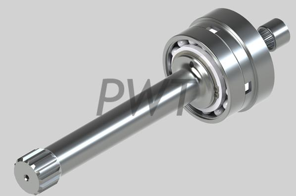 PW20 151 213 1-151 213 45-OSOVINICA-213mm sa lezajem PW20 151 213 1-151 213 45-OSOVINICA-213mm sa lezajem