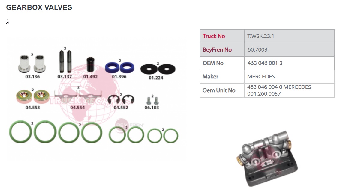 WSK.23.1 - 463 046 004 0 MERCEDES WSK.23.1 - 463 046 004 0 MERCEDES
